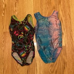 Destira cm and Snowflake cm leotards